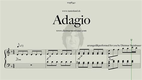 what is an adagio in music